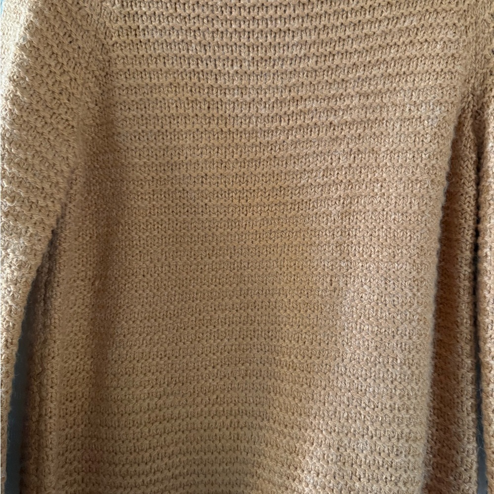 35. Denver Hayes Warm Orange Cowl Neck Sweater - Picture 3 of 6
